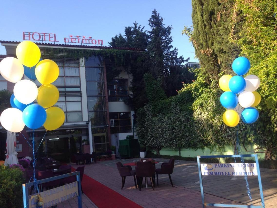 Hotel Bermon Тирана Экстерьер фото